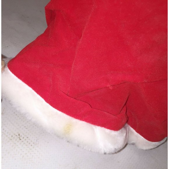 BRINN'S 1986 Musical Collectibles DOLL WHITE CHRISTMAS Red 12'' - Picture 5 of 9